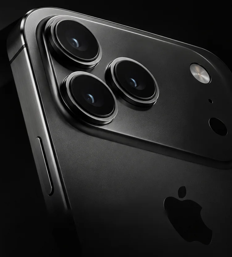 iPhone 18 Pro, vista trasera con triple cámara